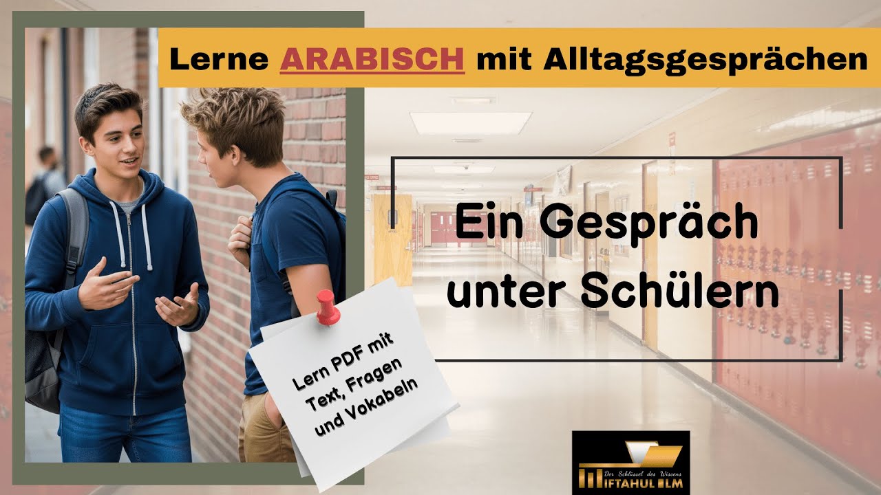 Arabisch Dialog 8 – Ein Gespräch in der Schule