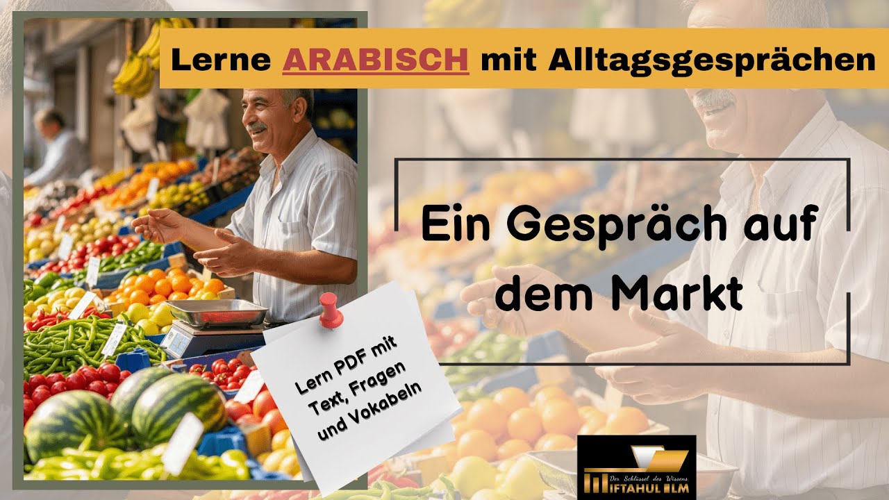 Arabisch Dialog 3 – Ein Gespräch auf dem Markt